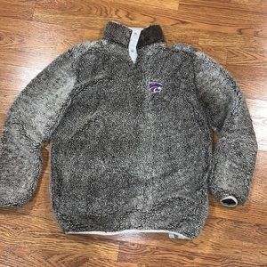 Kstate Sherpa Quarter button down